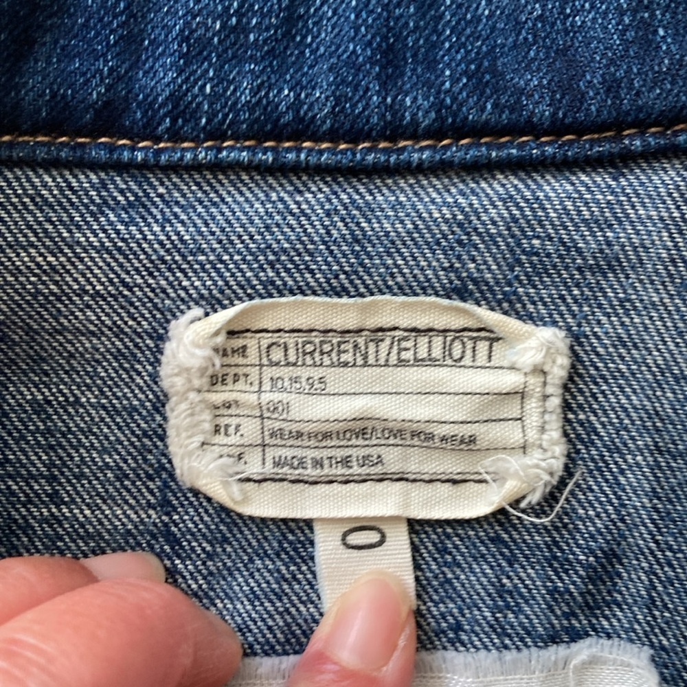 Current/Elliot The Snap Jacket Size 0 - Picture 2 of 4